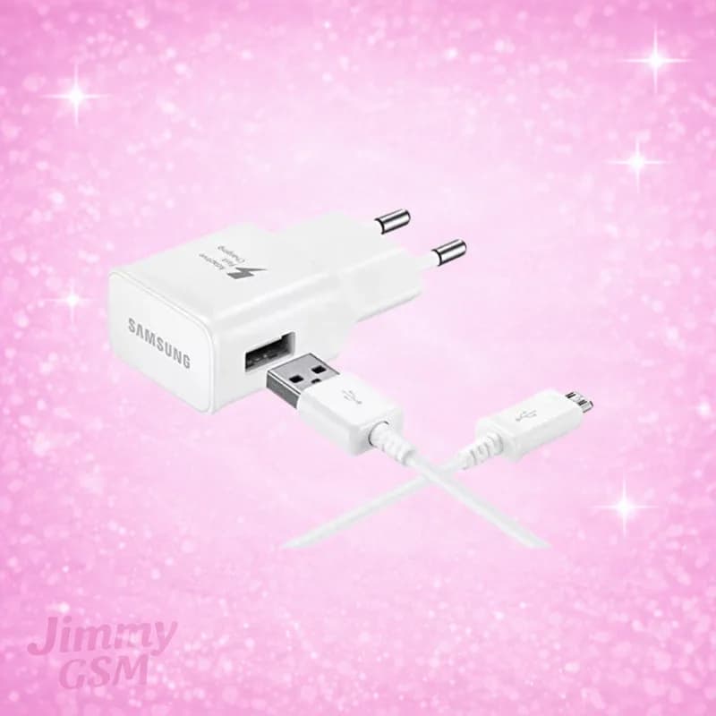 Samsung hálózati töltőfej -2A- micro USB adatkábellel 1 méter