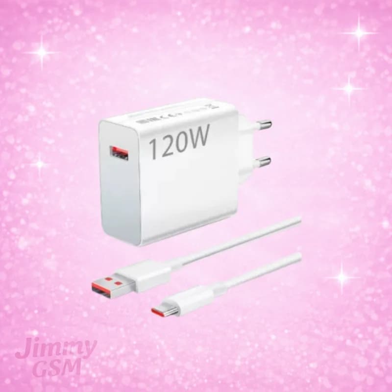 Xiaomi 120W töltőfej-USB Type-C adatkábellel