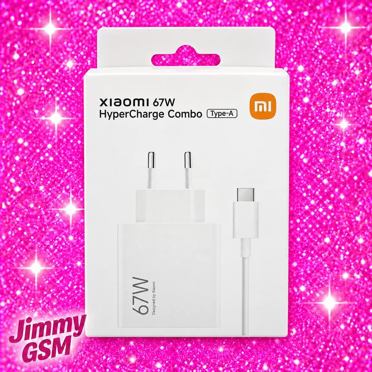 Xiaomi 67W HyperCharge gyári gyorstöltő USB-C kábellel