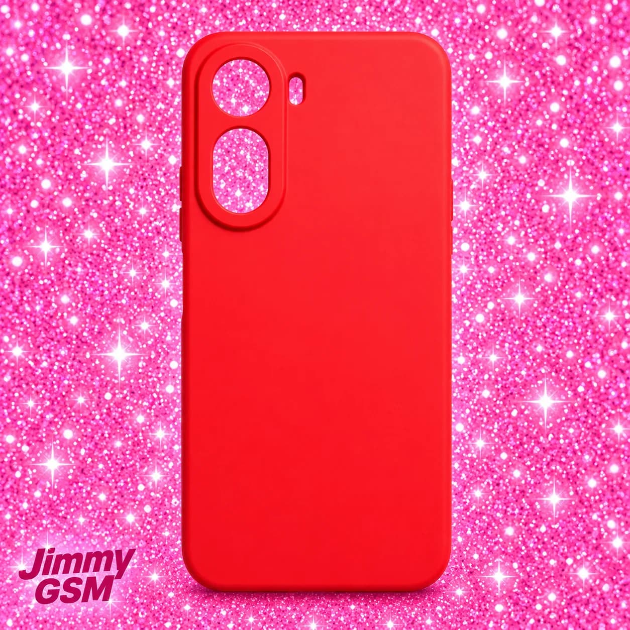 Redmi Note 13 4G Piros Szilikon Tok