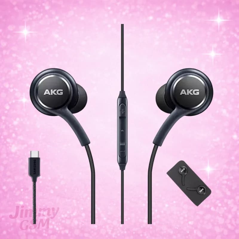 Samsung fekete headset Type - C csatlakozóval