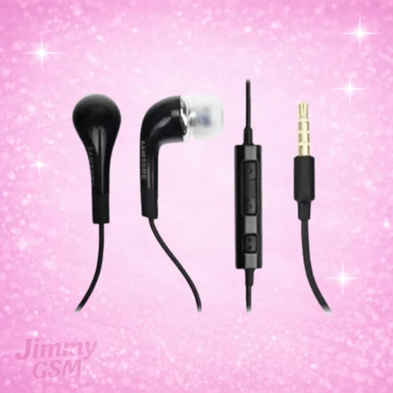 Samsung fekete 3,5mm sztereo headset Jack dugós