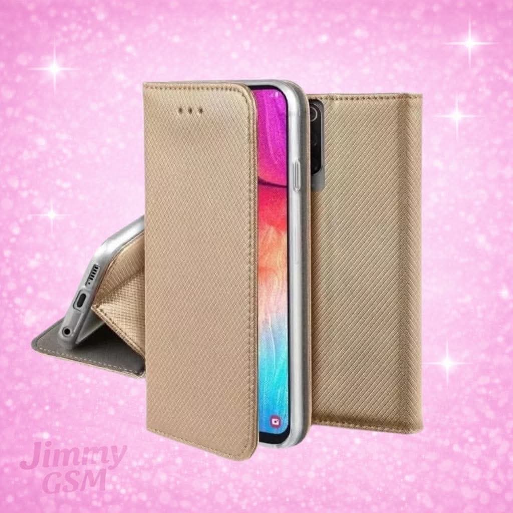 IPhone 15 Pro Oldalra Nyíló Szilikon Tok Arany